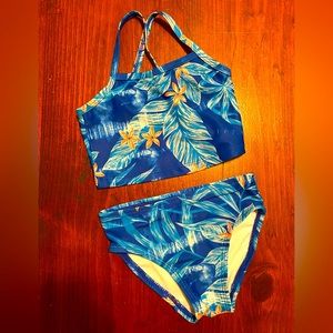 2-Pc Palm Leaves Bikini - Size 2T